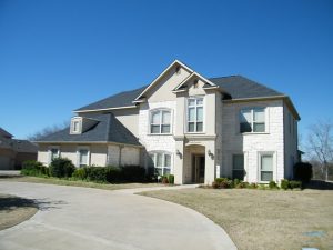 A home's driveway